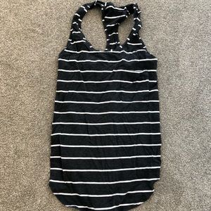 Striped lululemon tank in size 2